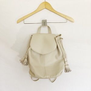 ZARA Faux leather backpack